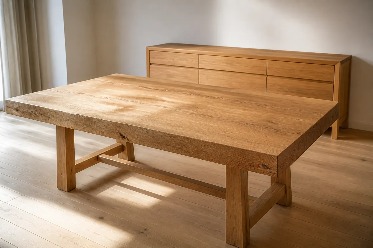 Meuble en bois massif : essences, tenue et entretien