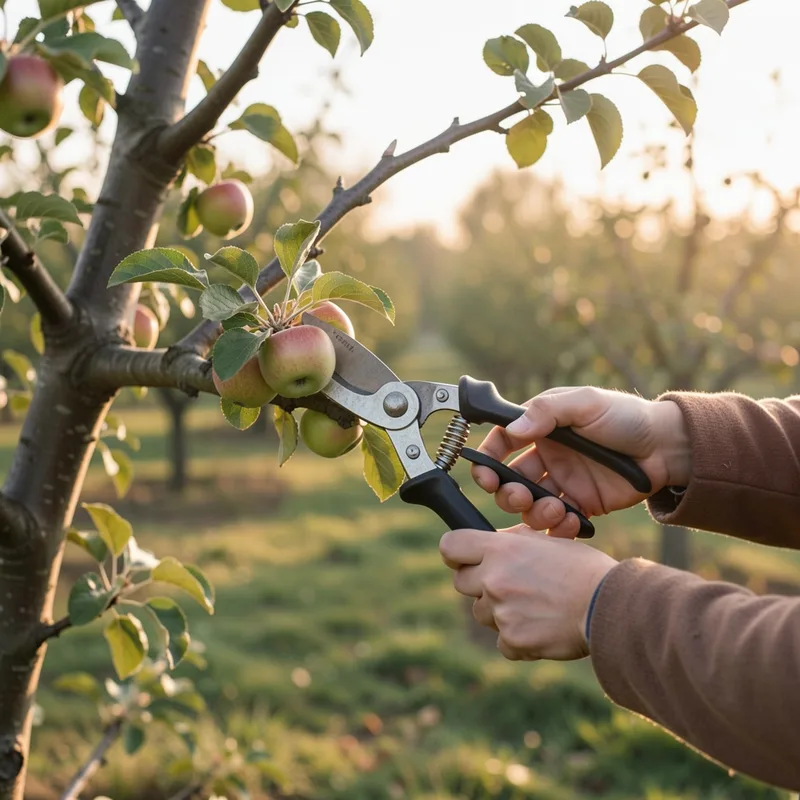 Taille des arbres fruitiers : quand et comment tailler
